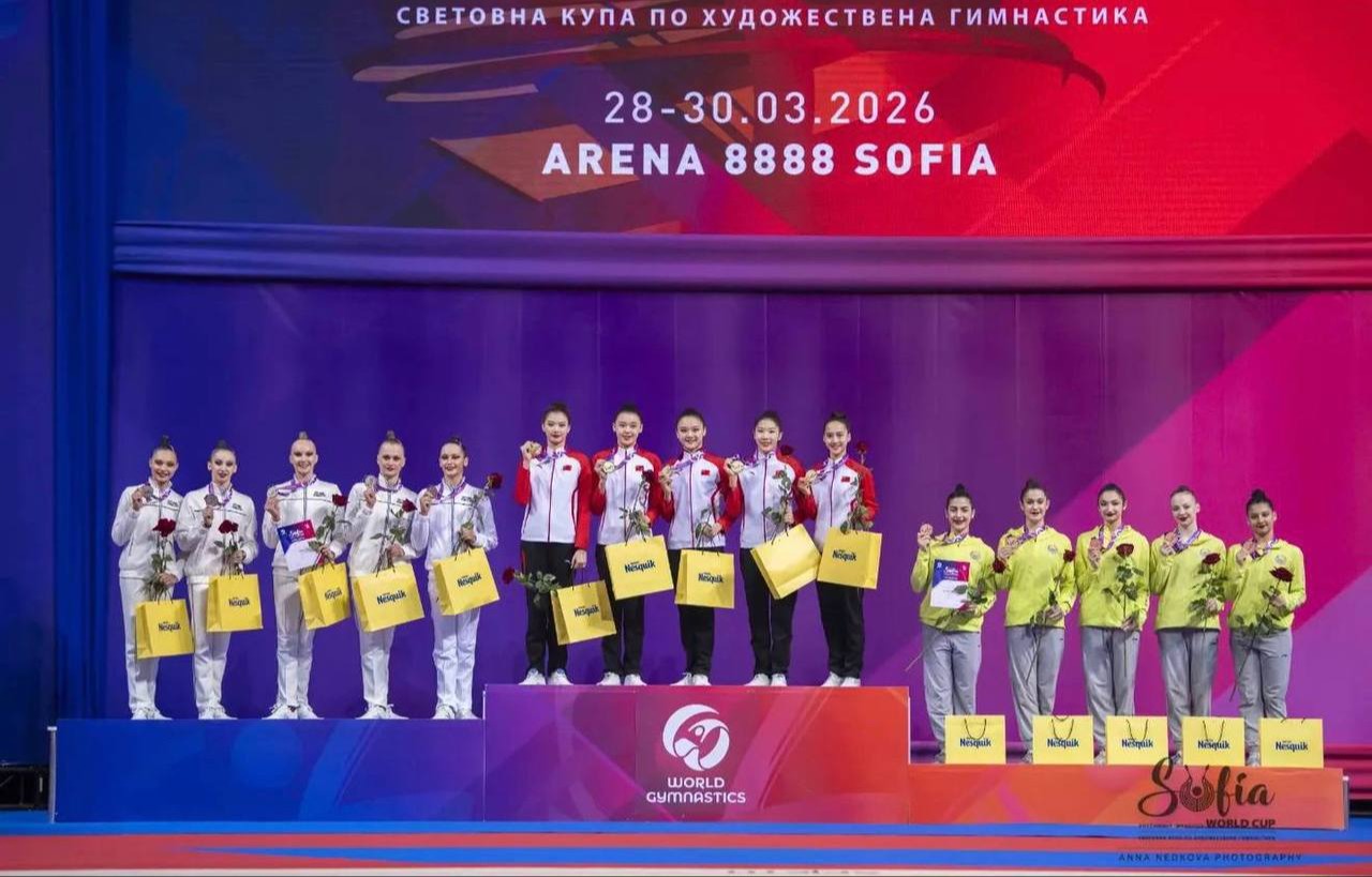 Узбекистанские гимнастки завоевали бронзу на Кубке мира в Софии