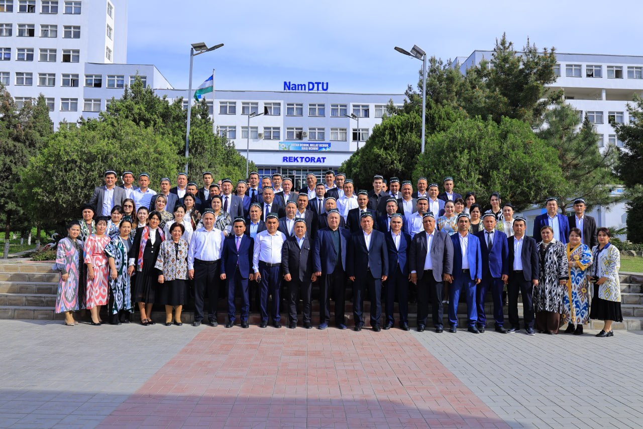 Наманган давлат техника университетида «миллий парад» ва «ўзбегим ёшлари» сайли юқори савияда ўтказилди