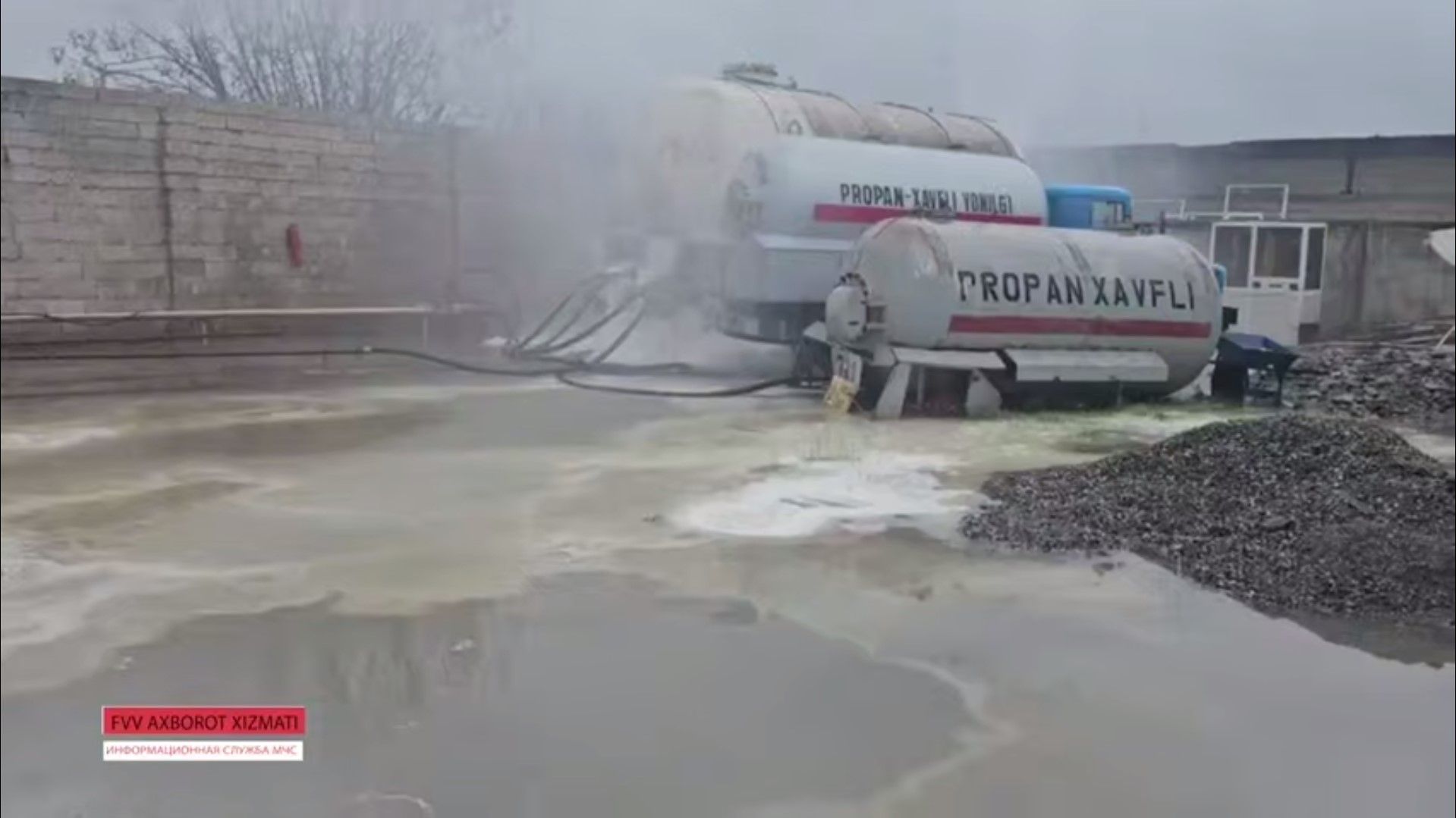 Pastdargomda ehtimoliy yirik portlashning oldi olindi