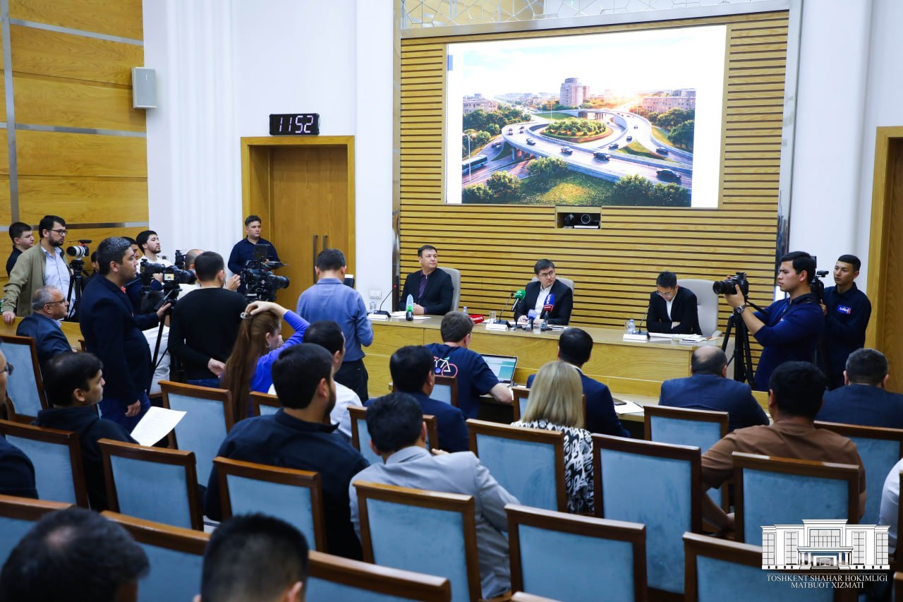 Тошкентда «Буюк ипак йўли» метро бекати олдида икки қаватли йўл ўтказгич қурилади