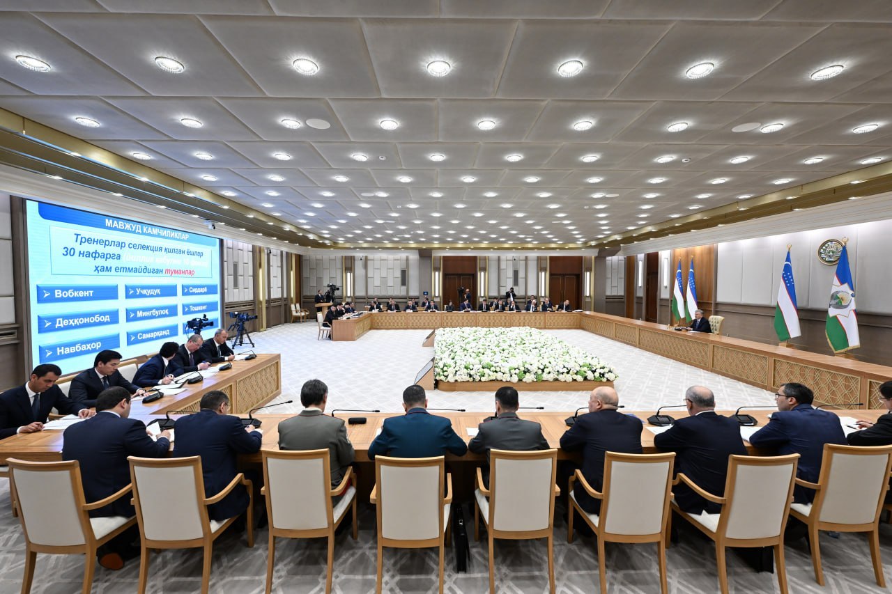 1 maygacha barcha maktab va texnikumlarda kross-fit bo‘yicha to‘garaklar tashkil qilishi topshirildi