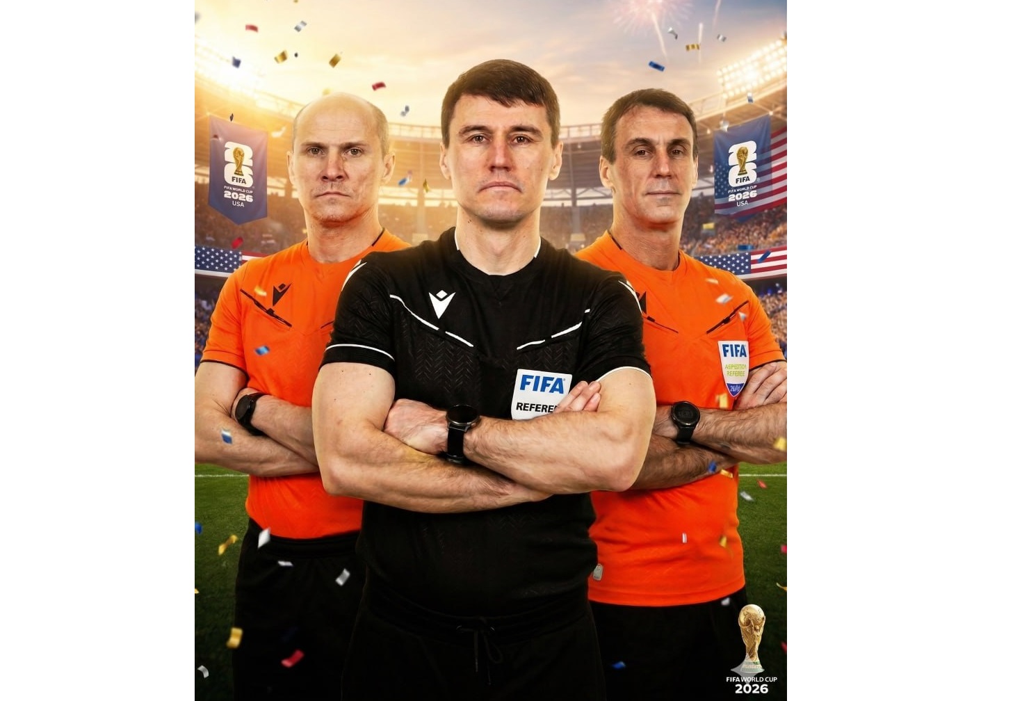 Ўзбекистонлик ҳакамлар ЖЧ-2026 ўйинларини бошқаради