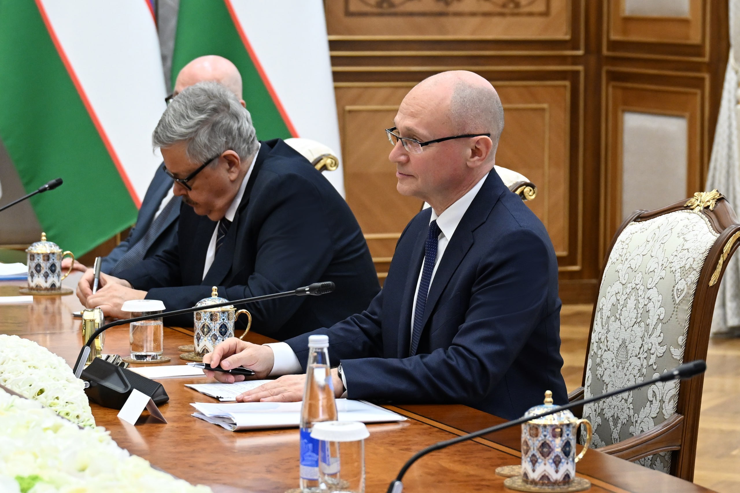 Oʻzbekiston Prezidenti Rossiya delegatsiyasini qabul qildi