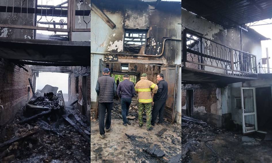 Ўрта Чирчиқда 4 киши ҳалок бўлган ёнғин юзасидан жиноят иши қўзғатилди