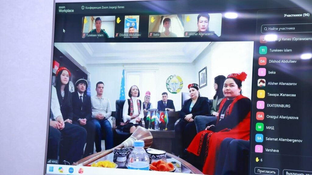 Миграциядағы жаслар менен ушырасыў өткерилди