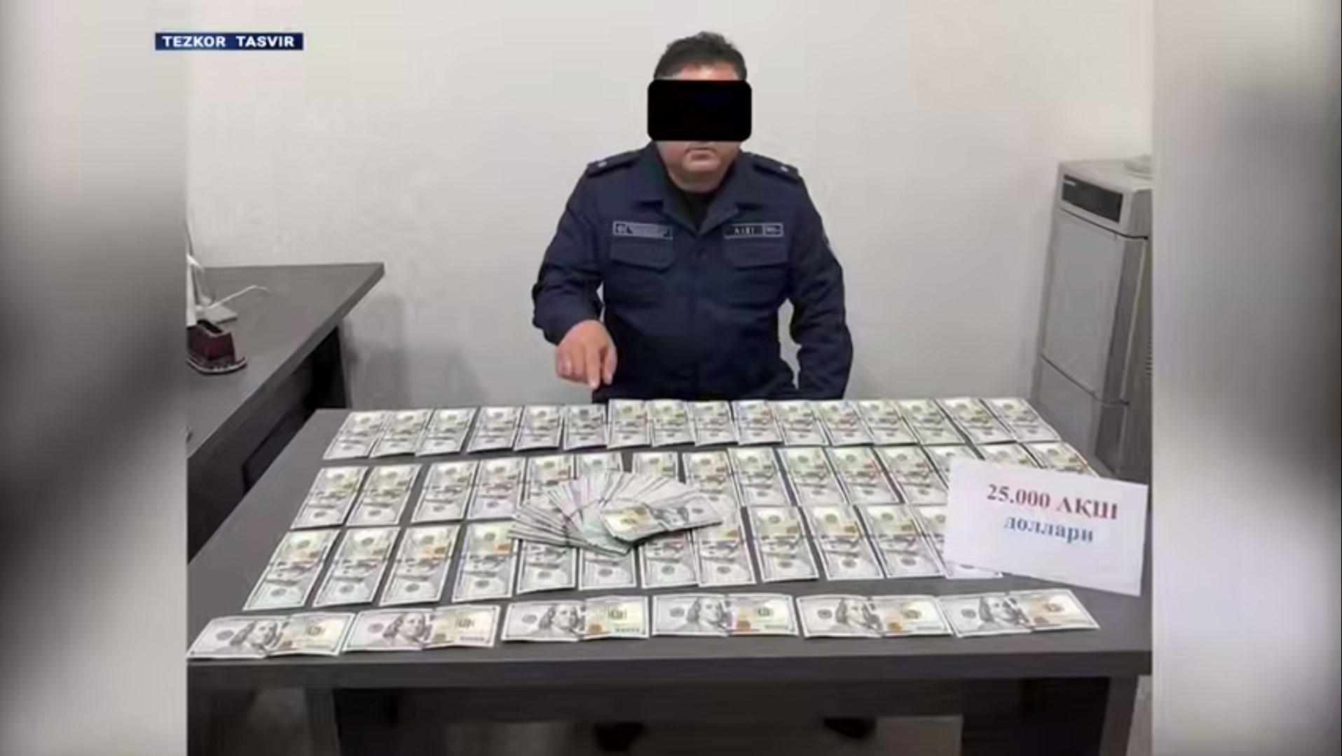 Тадбиркордан 63 минг доллар талаб қилган ФВВ мансабдори ушланди