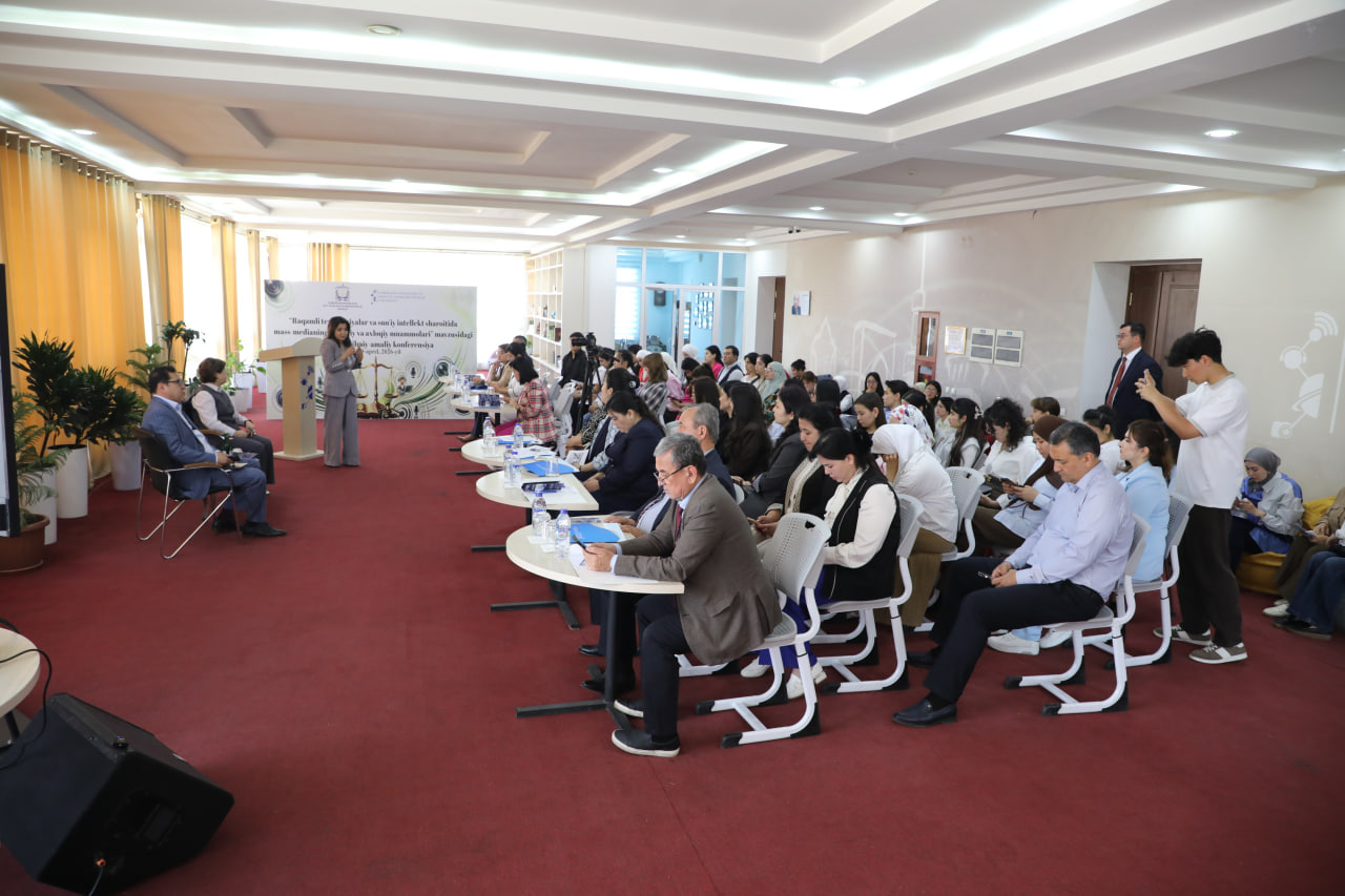 Рақамли медиа ва сунъий интеллект: журналистикада янги чақириқлар муҳокама қилинди