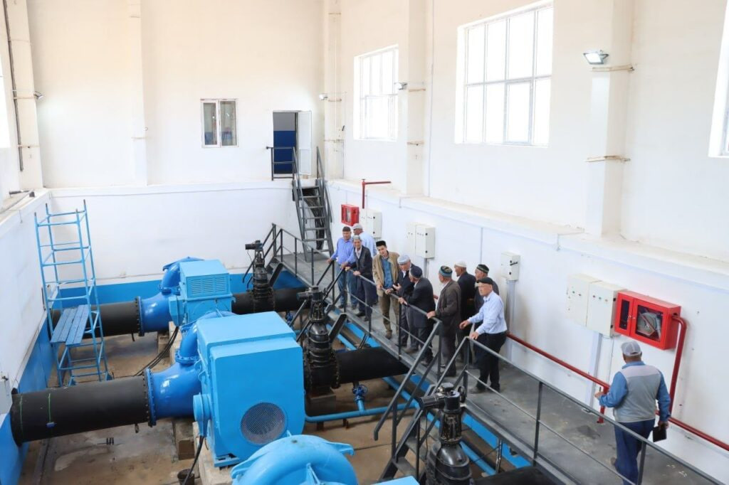 Жаңа насос станциясы халықтың абаданлығына хызмет етеди