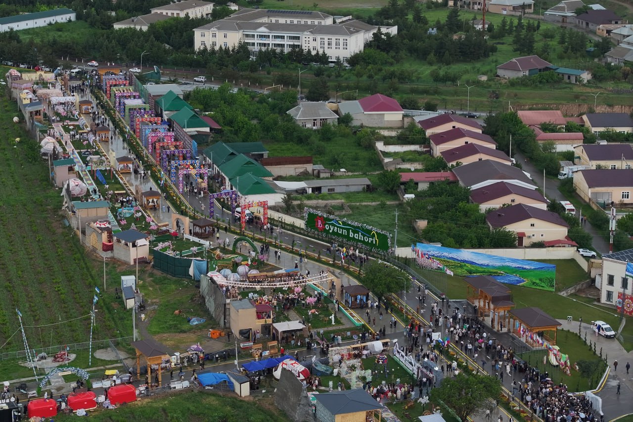 «Boysun bahori» xalqaro folklor festivaliga start berildi
