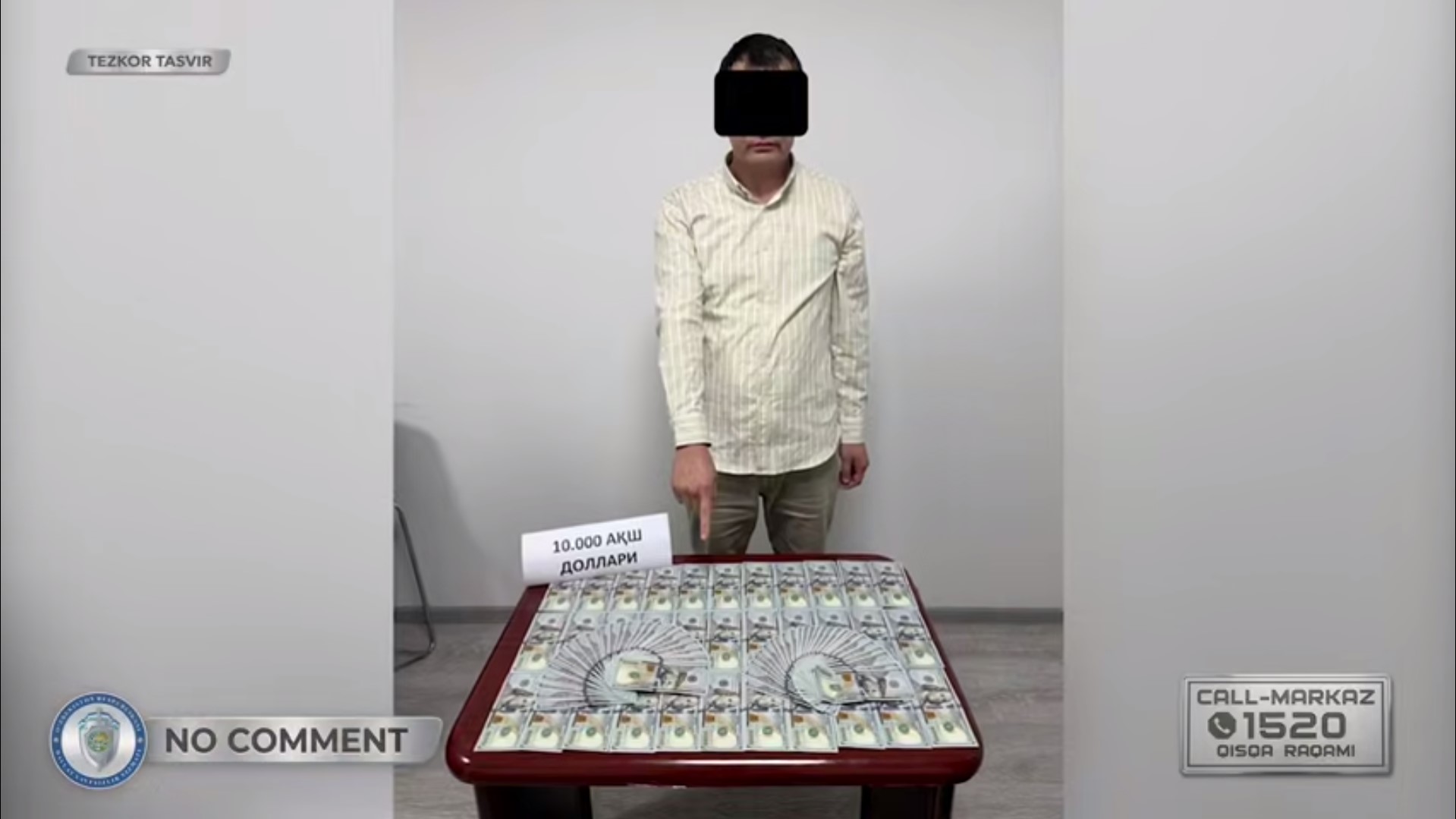 Профилактика инспектори 10 минг доллар пора билан ушланди