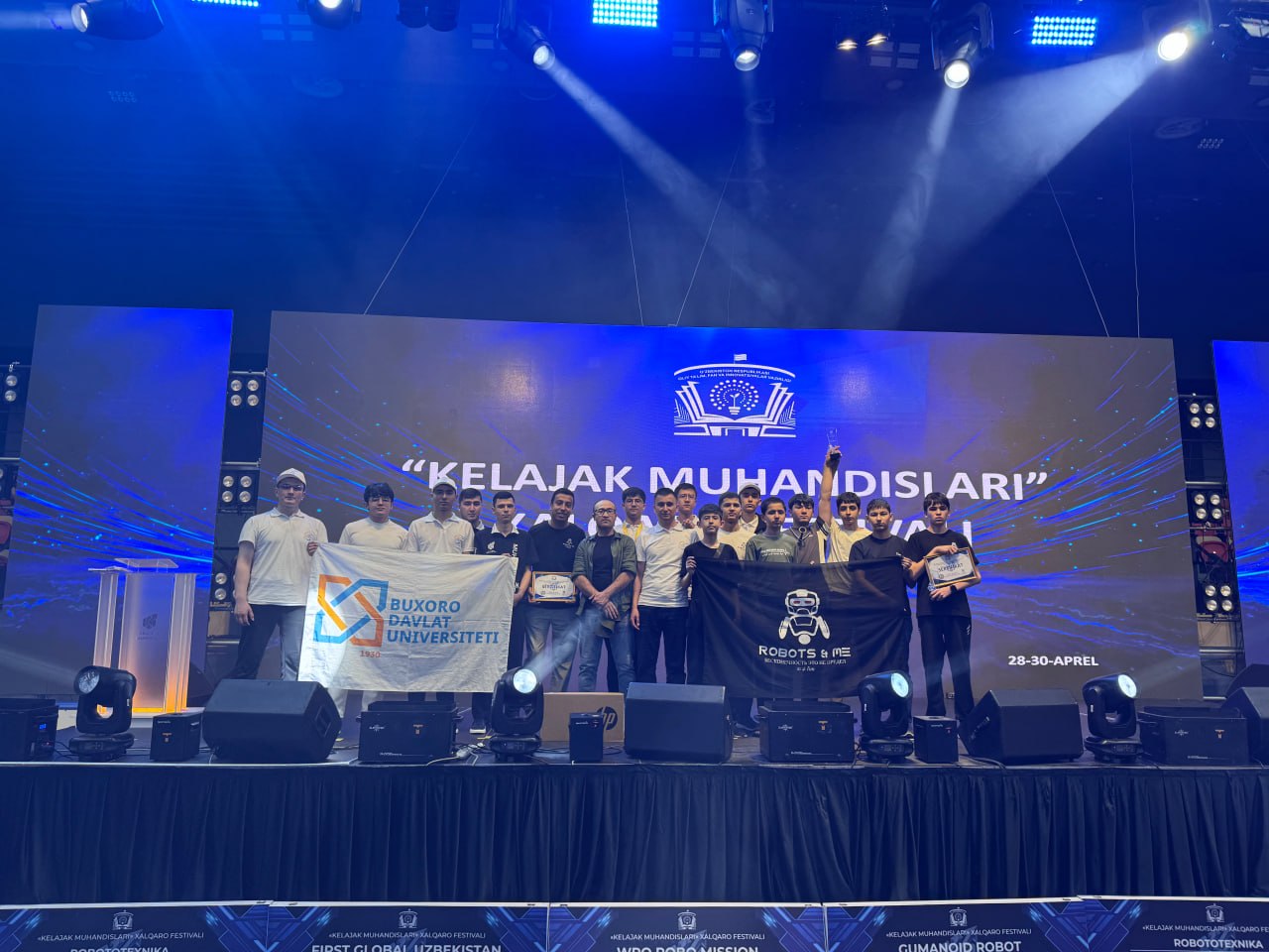 BuxDU yoshlari “Kelajak muhandislari” festivalida yirik gʻalabalarni qoʻlga kiritdi