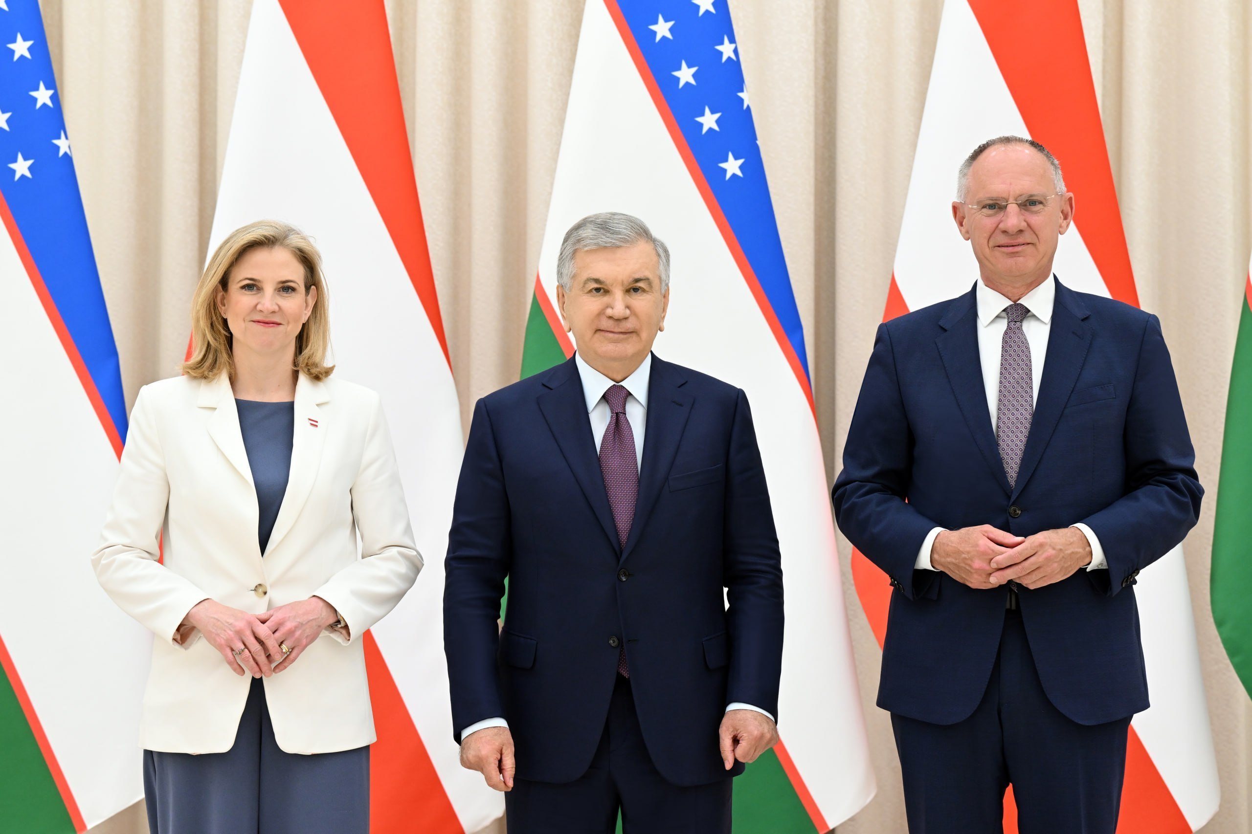 Президент Узбекистана выступил за дальнейшее развитие многопланового партнерства с Австрией