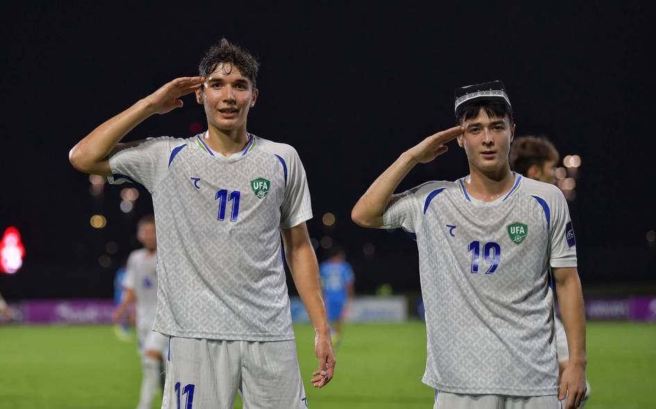 Ўзбекистон ўсмирлар терма жамоаси U-17 Жаҳон чемпионати йўлланмасини қўлга киритди