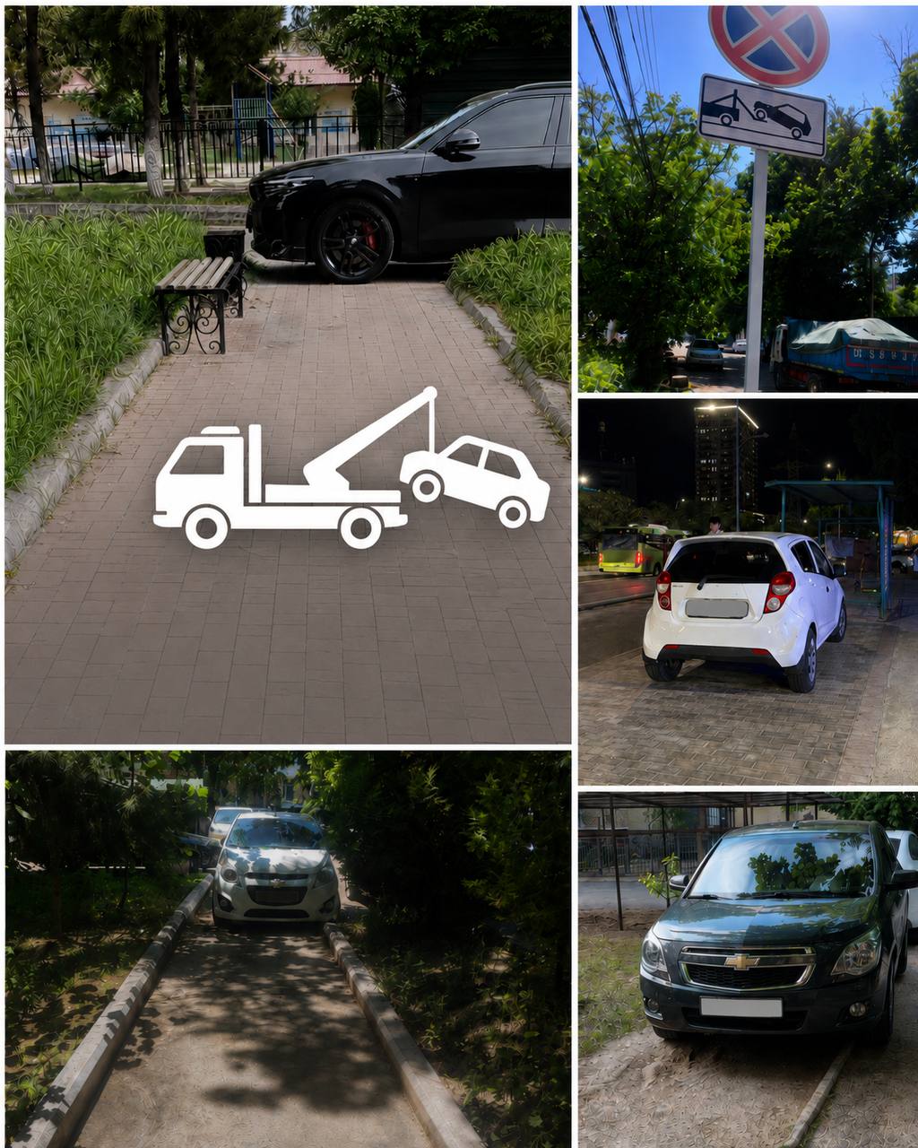 Тошкентда нотўғри қўйилган автомобиллар жарима майдонига олиб кетилади
