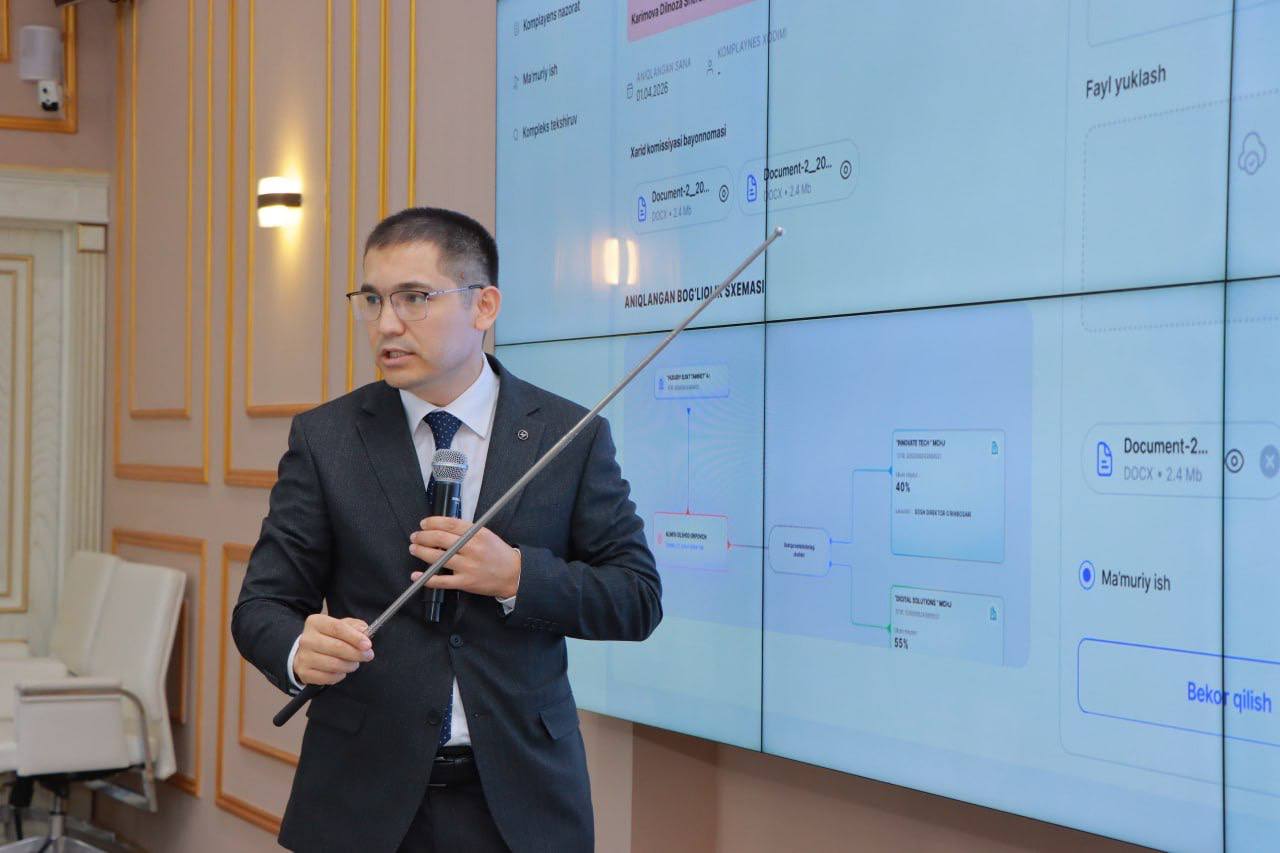 Коррупцияга қарши курашда “E-klaster” электрон модули ишга туширилади