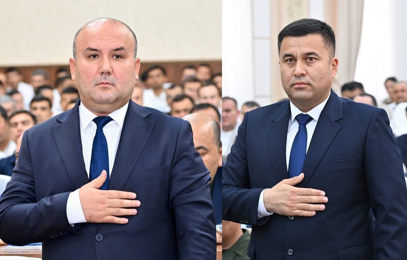 Yangi bozor va Hazorasp tumaniga yangi hokimlar tayinlandi