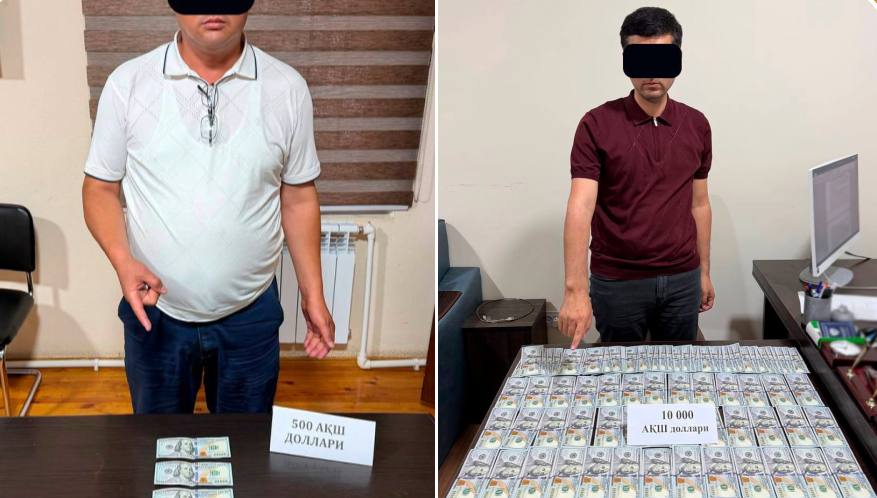Жиззахда ҳокимлик ходими, Фарғонада банк раҳбари пора билан қўлга тушди