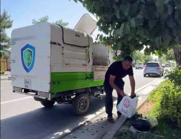 Besh kunda Oʻzbekiston boʻylab qariyb 71 ming tonna chiqindi olib chiqildi