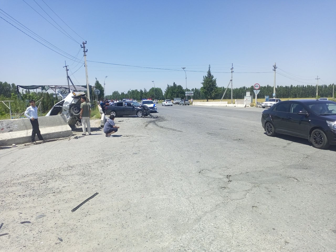 Fargʻonada Nexia-2 va Onix toʻqnashdi, haydovchilardan biri vafot etdi