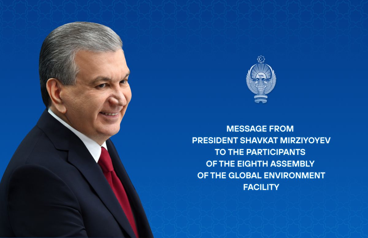 To the participants of the eighth Assembly of the Global Environment Facility