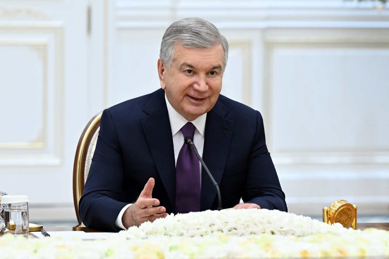 Президент Узбекистана принял делегацию Беларуси