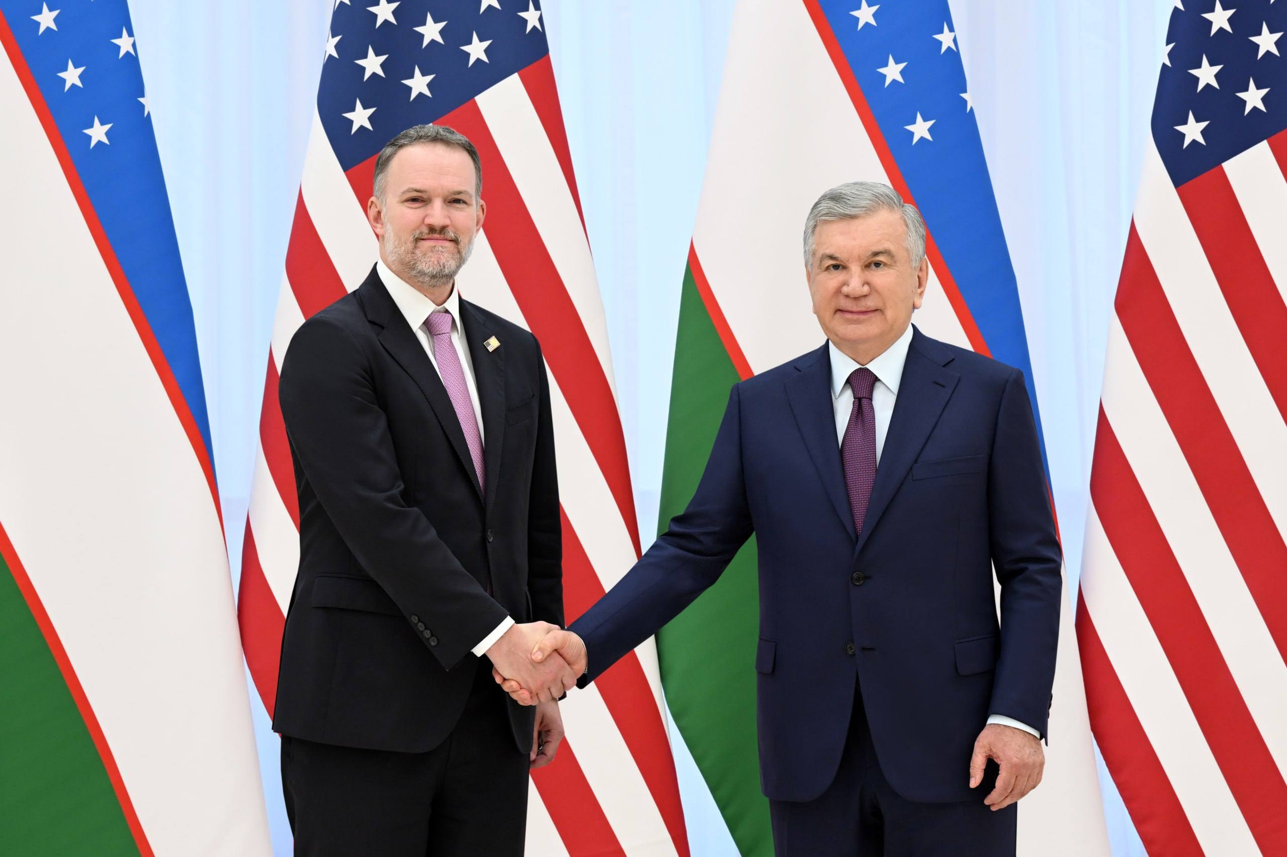 Oʻzbekiston Prezidenti AQSh delegatsiyasini qabul qildi