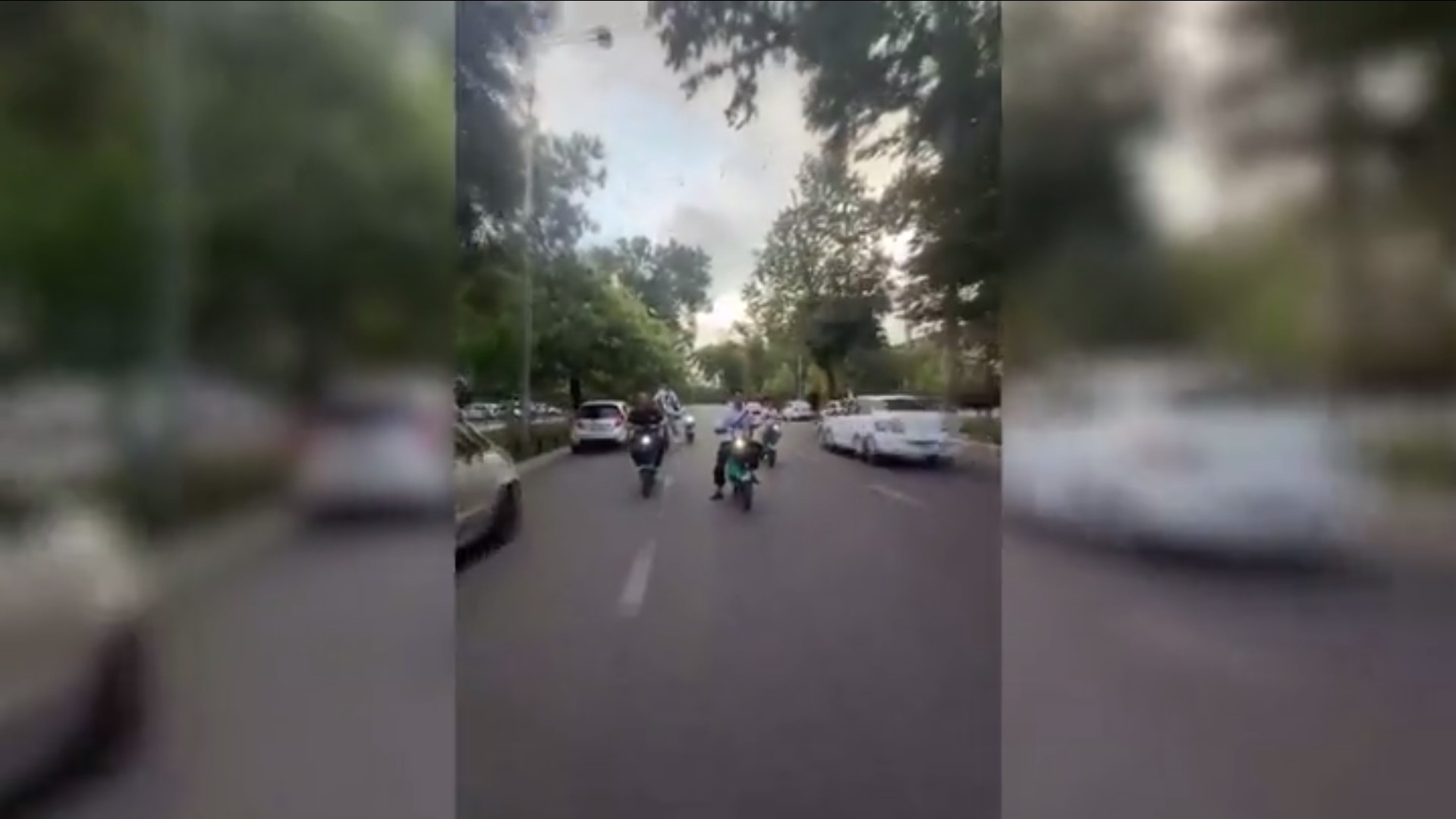 Қарама-қарши йўналишда ҳаракатланган скутерчилар жазоланди