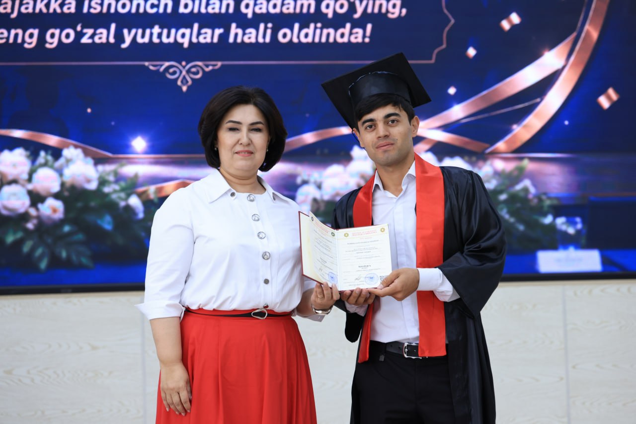 BDTU magistrlariga diplomlar topshirildi