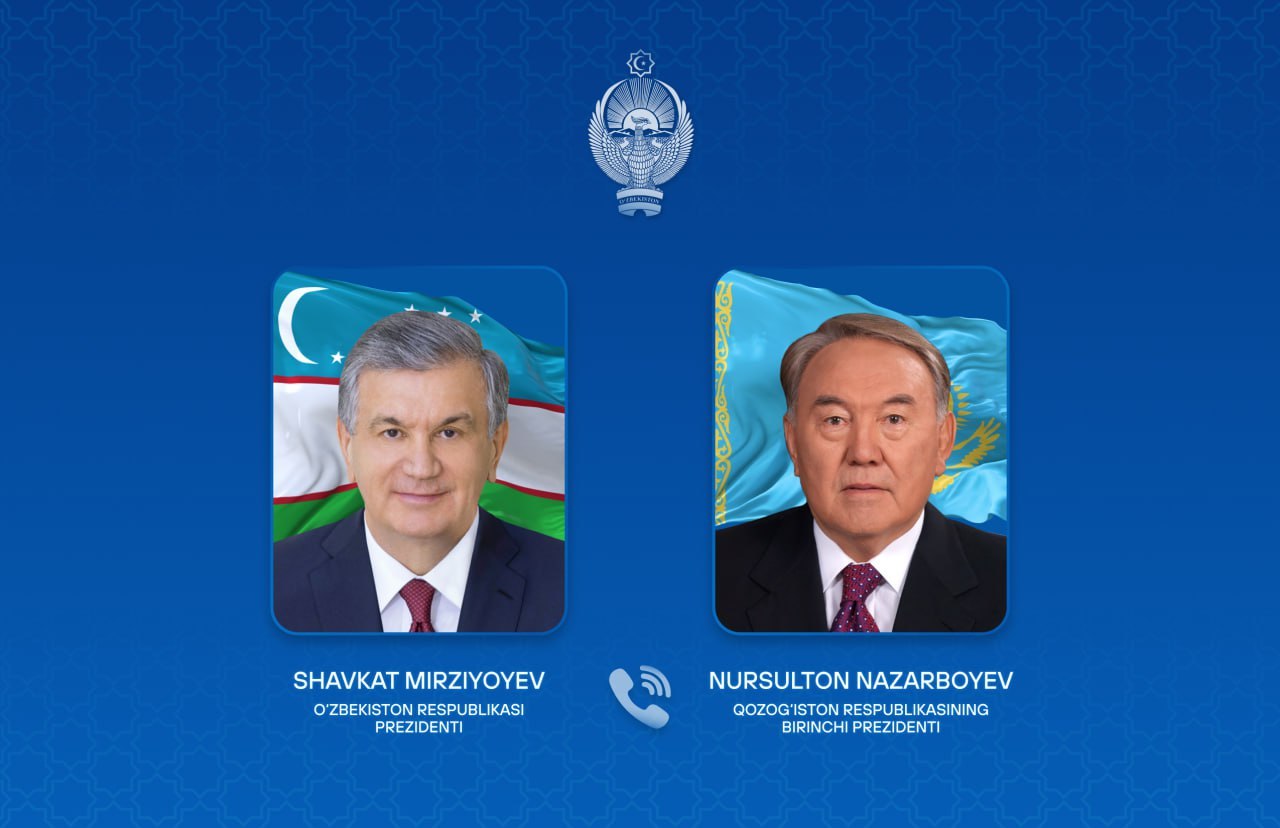 Qozogʻistonning birinchi Prezidenti Oʻzbekiston yetakchisini tavallud kuni bilan tabrikladi