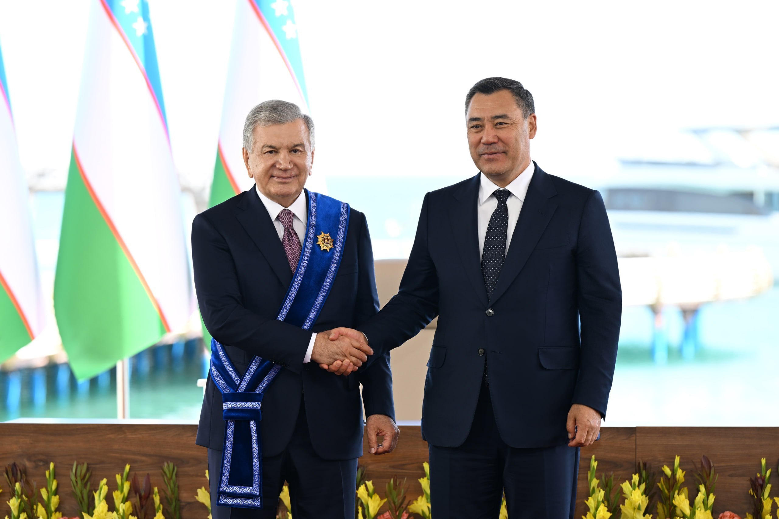 Ўзбекистон Президенти I даражали “Манас” ордени билан тақдирланди
