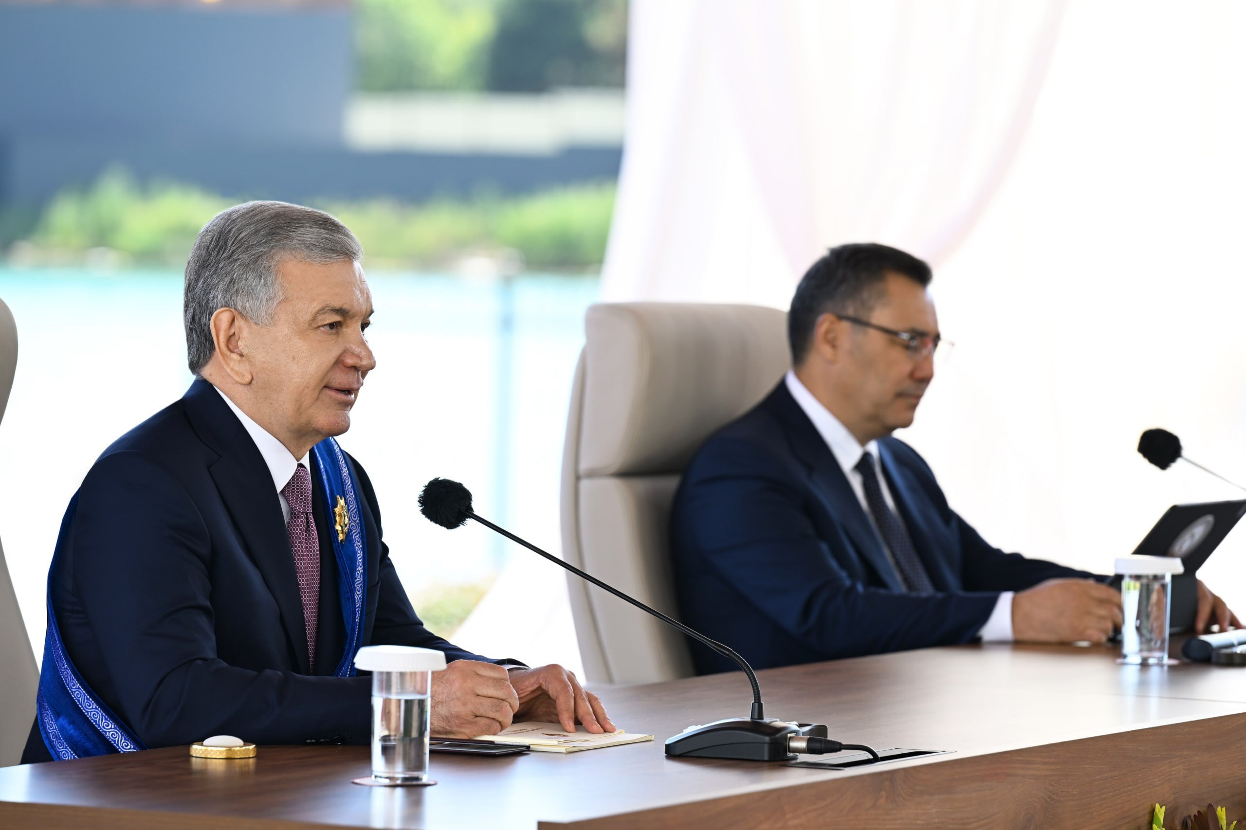 Ўзбекистон ва Қирғизистон Президентлари самарали музокаралар якунларини сарҳисоб қилдилар