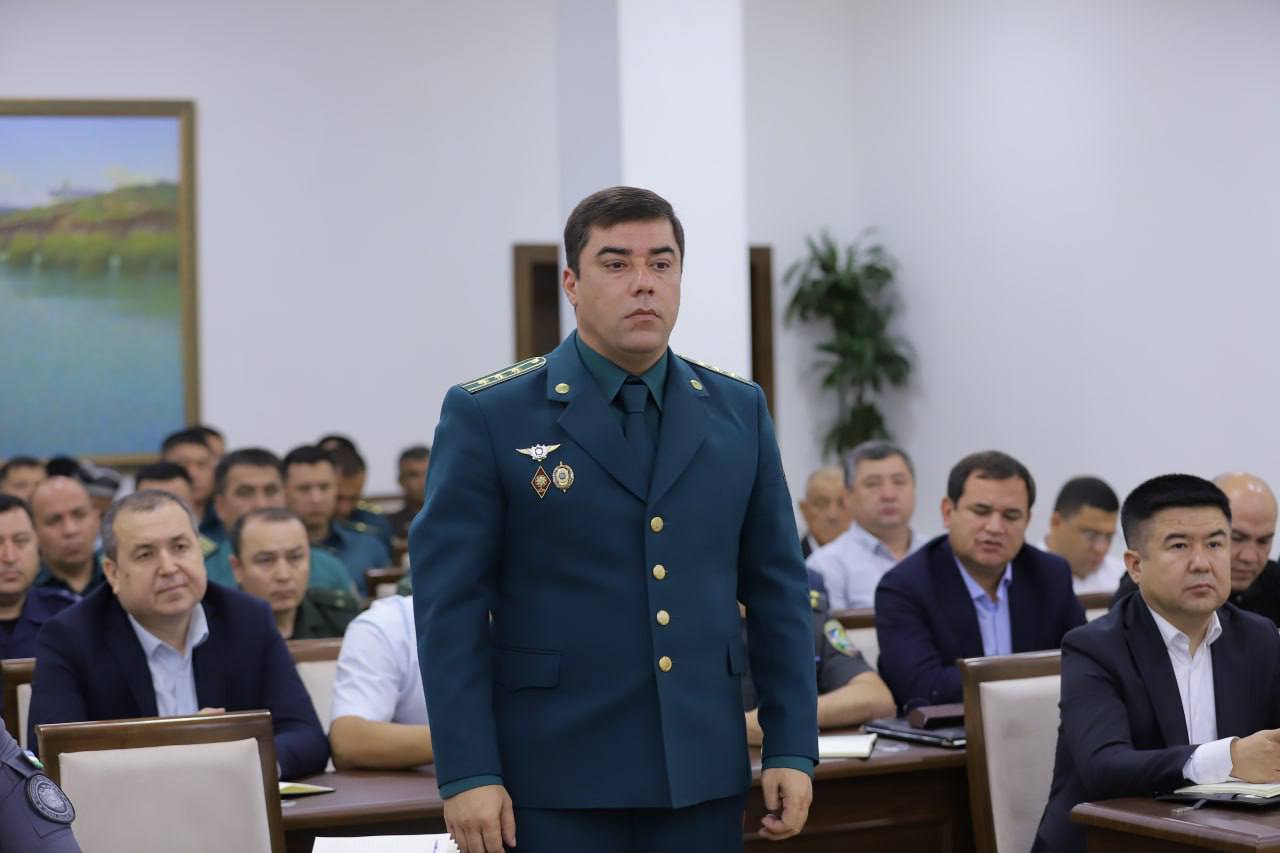 Сирдарё вилояти ИИБга янги бошлиқ тайинланди