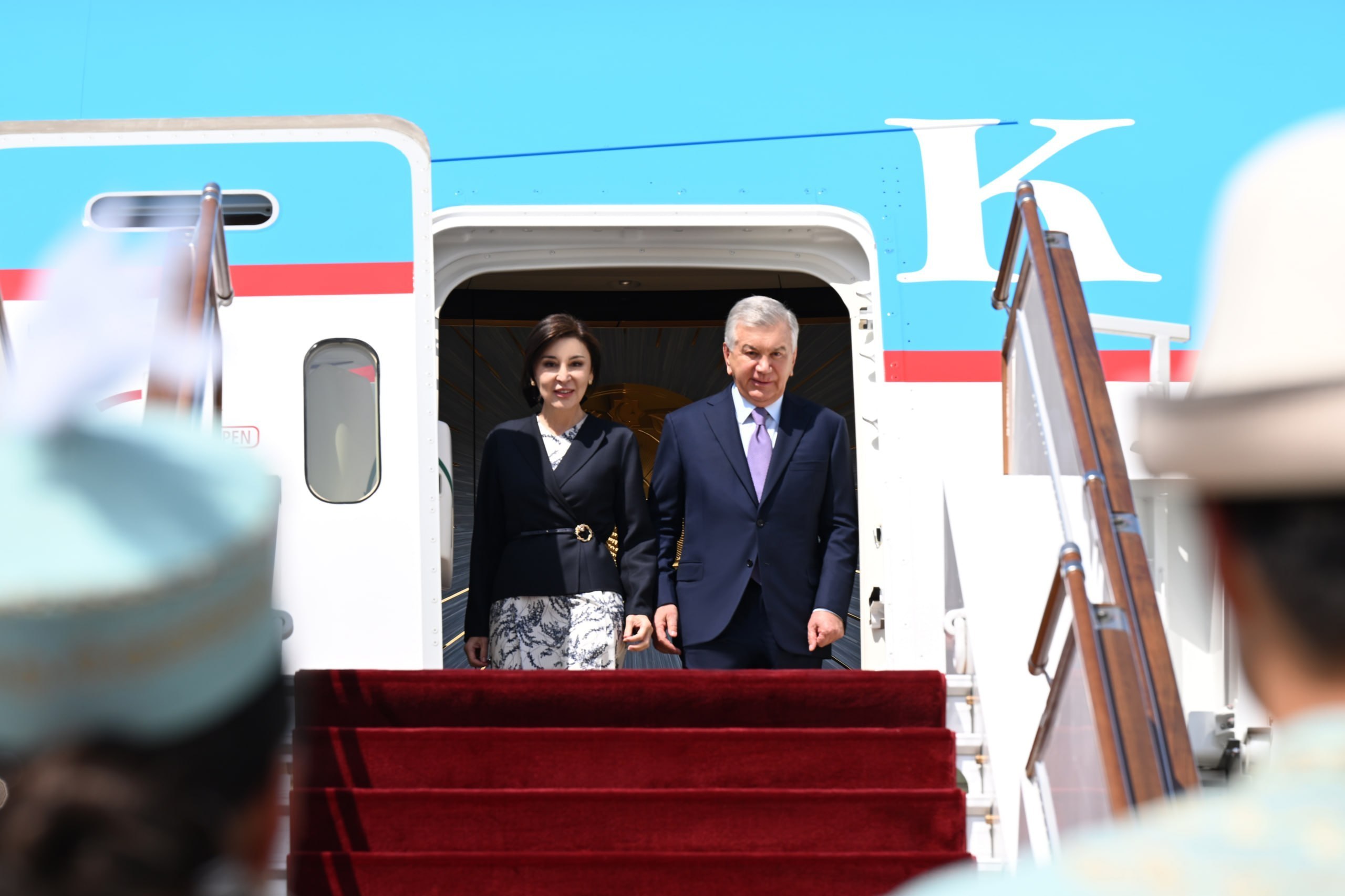 Oʻzbekiston Prezidenti Bishkek shahriga keldi