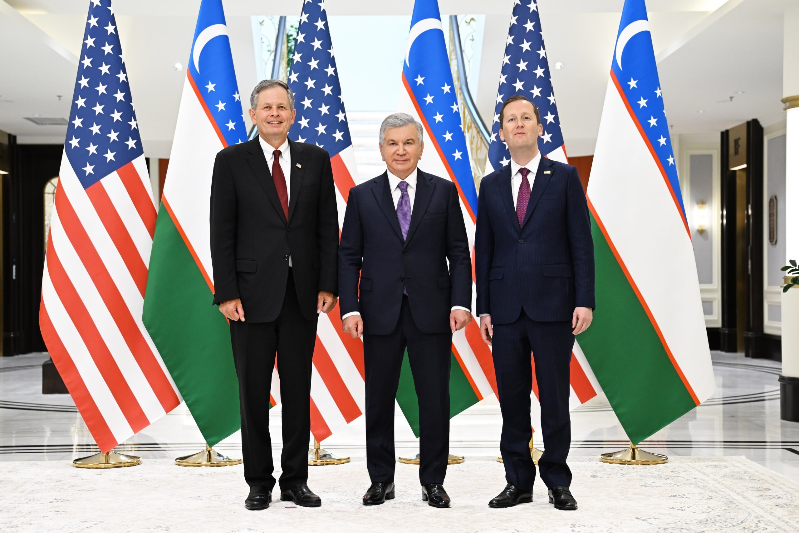 Oʻzbekiston yetakchisi AQSh Prezidentining maxsus vakilini qabul qildi