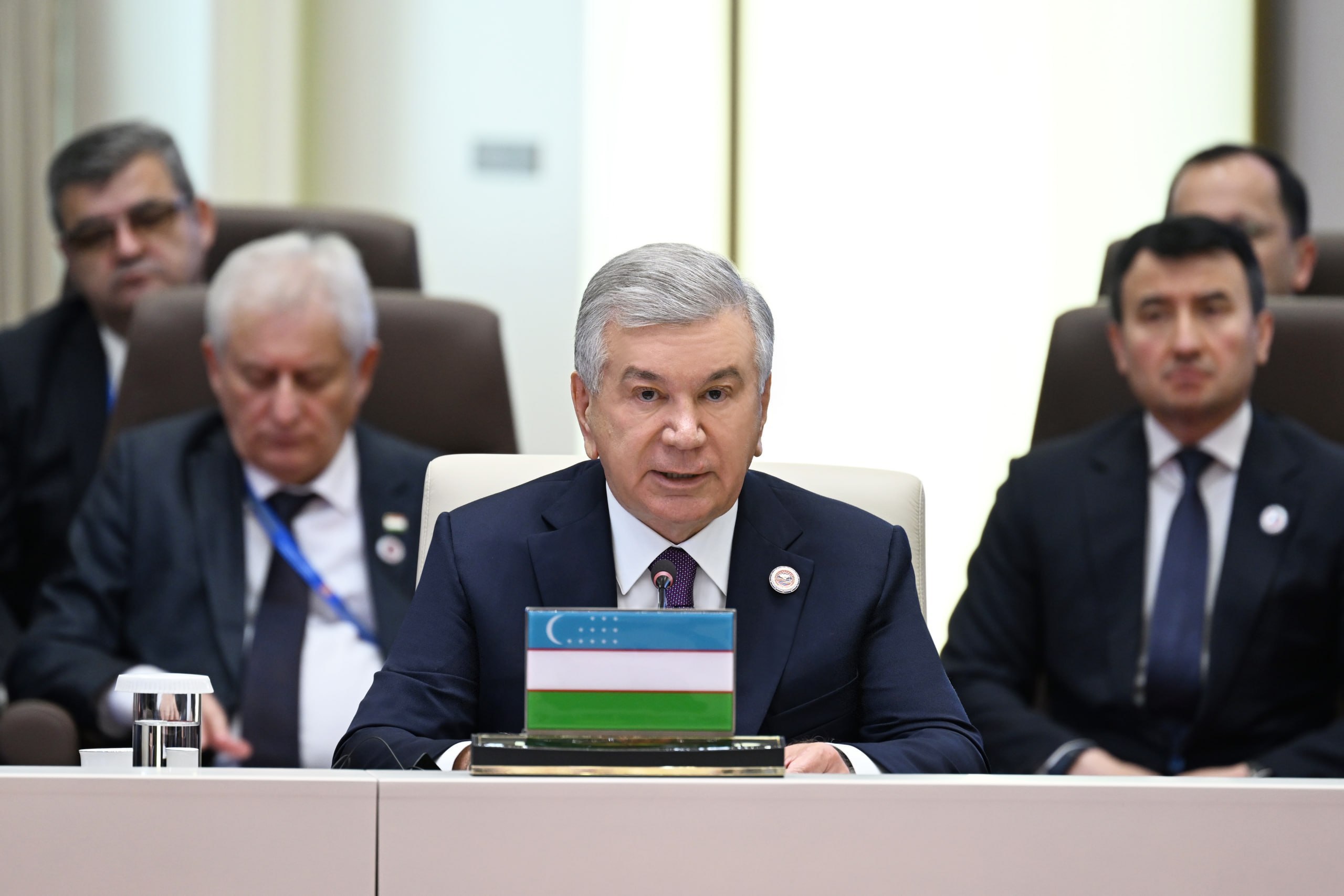 Oʻzbekiston Respublikasi Prezidenti Shavkat Mirziyoyevning “ShHT plyus” formati majlisidagi nutqi
