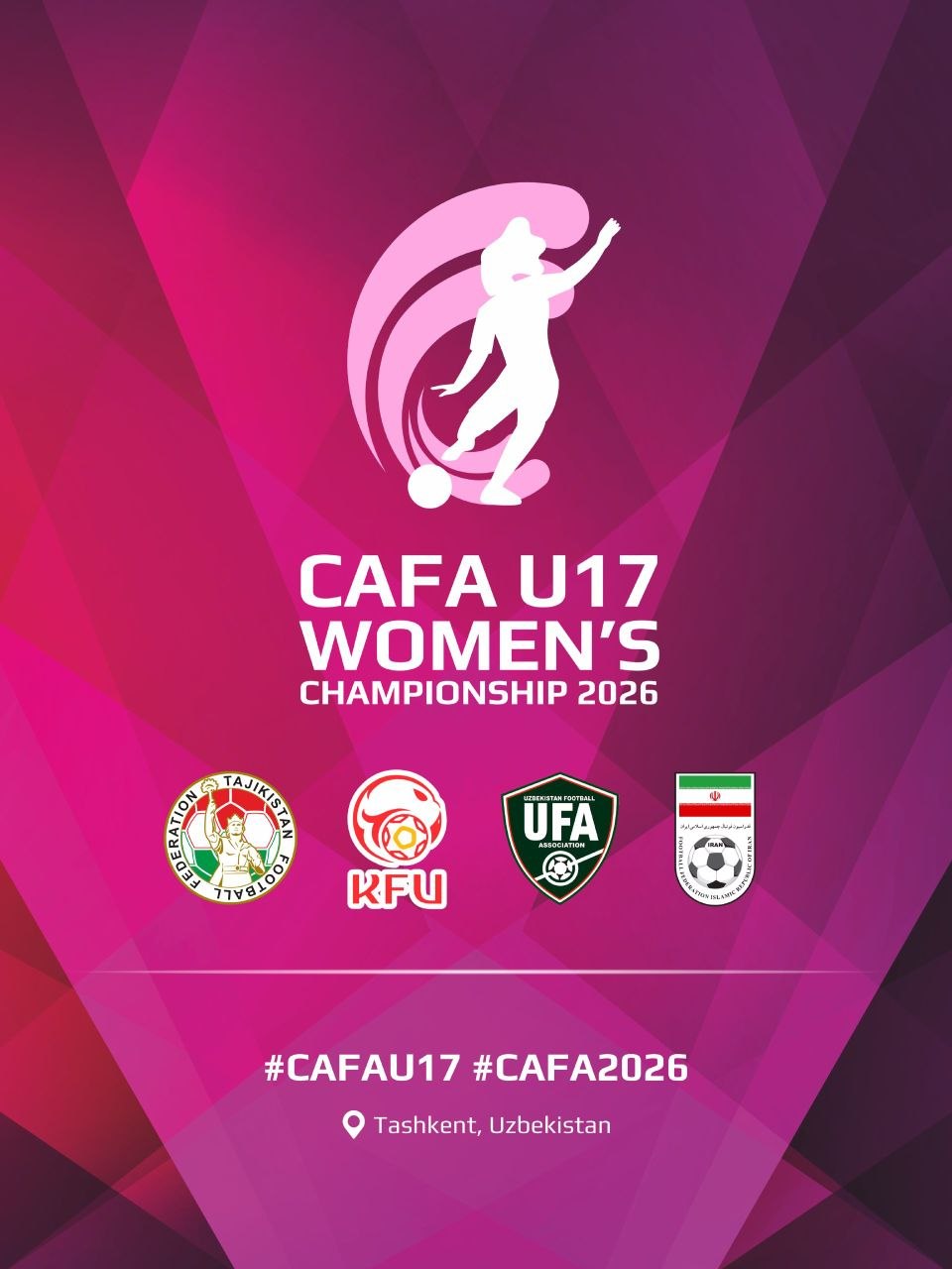 Oʻzbekistonda CAFA U-17 Women’s Championship 2026 chempionati oʻtkaziladi