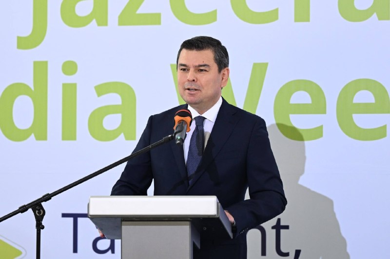 Шерзод Асадов “Al Jazeera Media Week” халқаро медиа ҳафталигининг ёпилиш маросимида иштирок этди