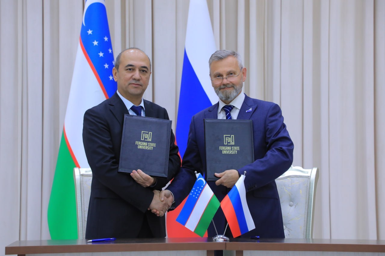 Fargʻonada Oʻzbekiston va Rossiya hududlari oʻrtasida taʼlim va madaniy hamkorlik muhokama qilindi
