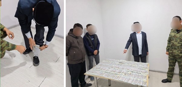 64 тысячи долларов в носке: на посту «Дустлик» пресечена попытка незаконного вывоза валюты