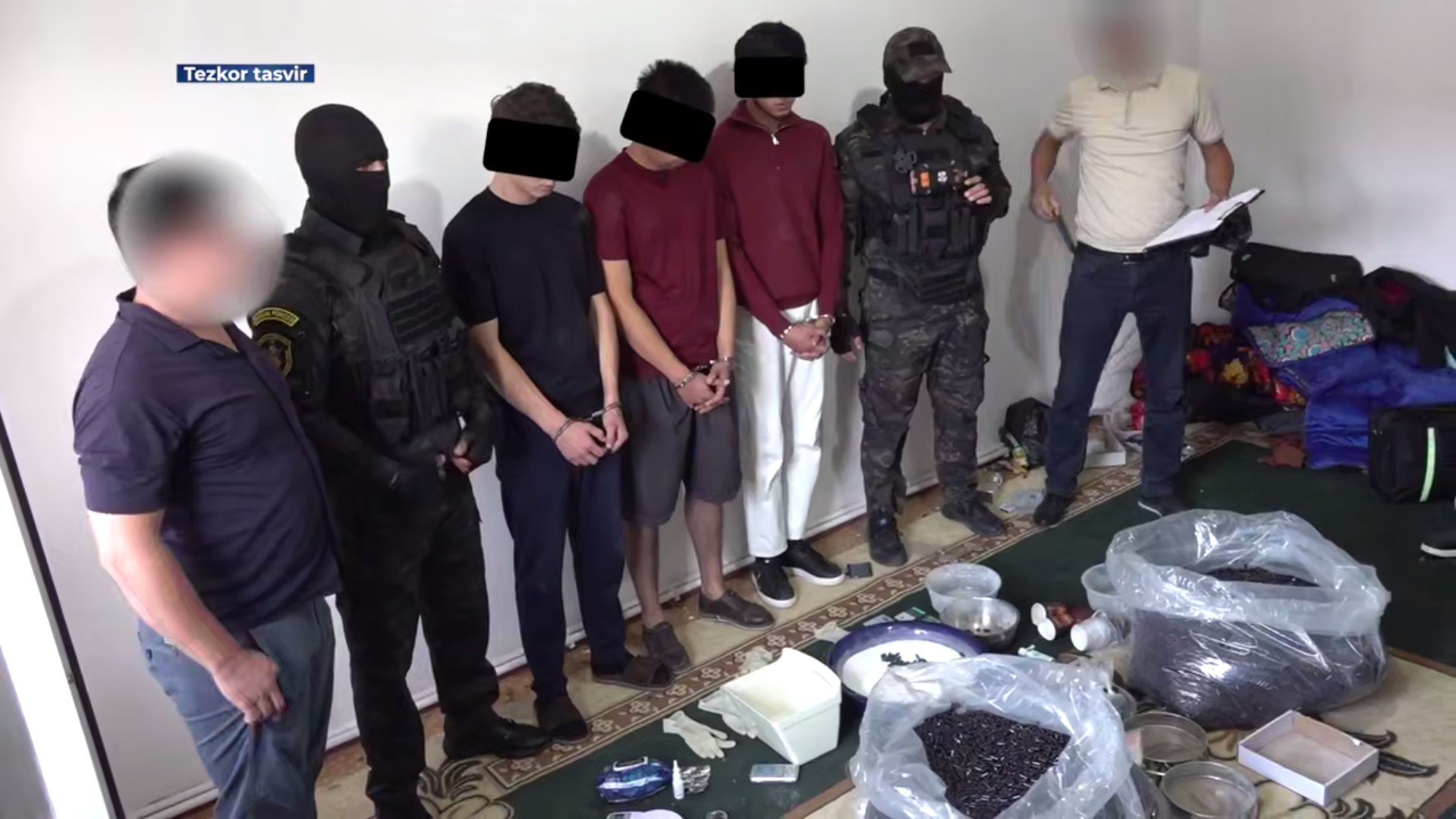 В Гулистане выявили нарколабораторию