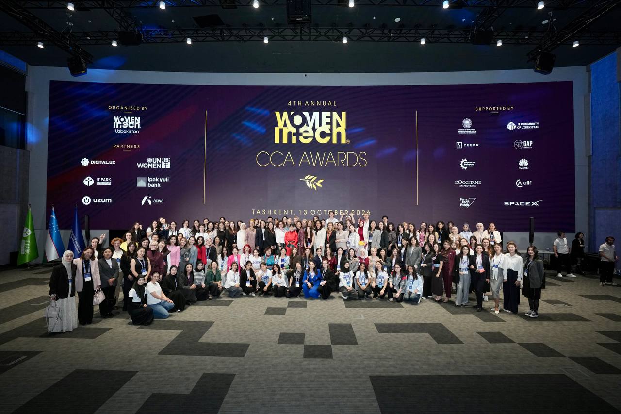 Ўзбекистонлик аёллар «Women in Tech CCA Awards 2026» мукофотининг тўртта номинациясида ғолиб бўлди