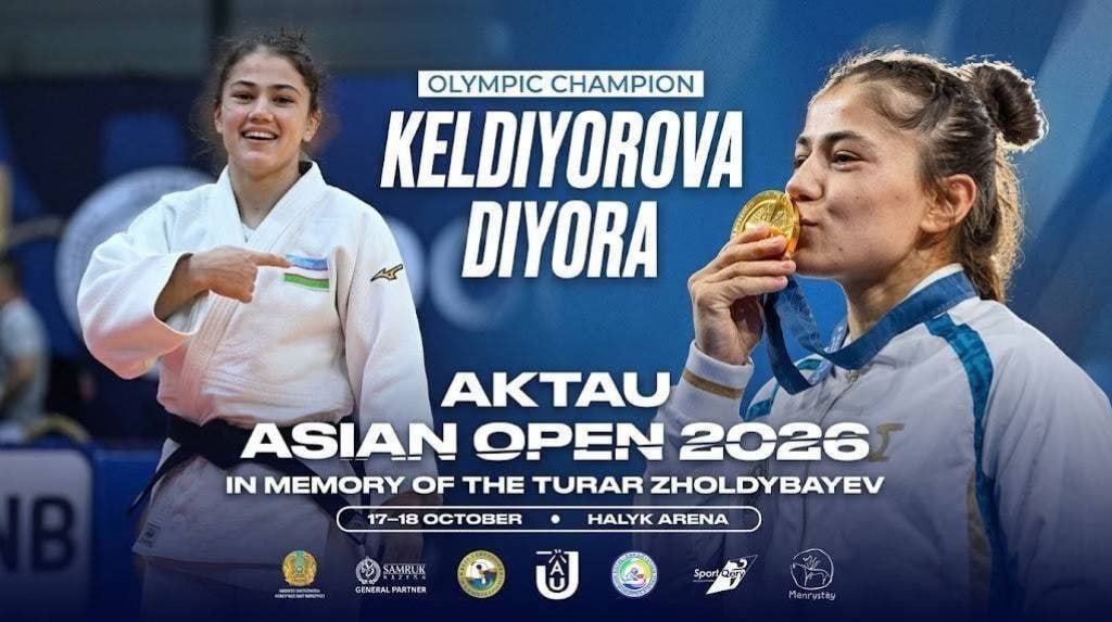 Diyora Keldiyorova Oqtaudagi xalqaro turnirda oltin medalni qo‘lga kiritdi