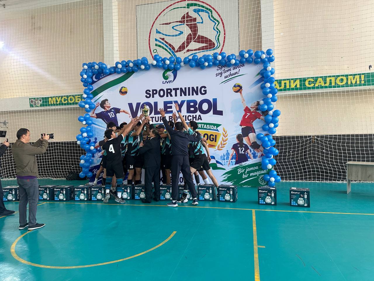 FarDU voleybolchilari Oʻzbekiston kubogini qoʻlga kiritdi