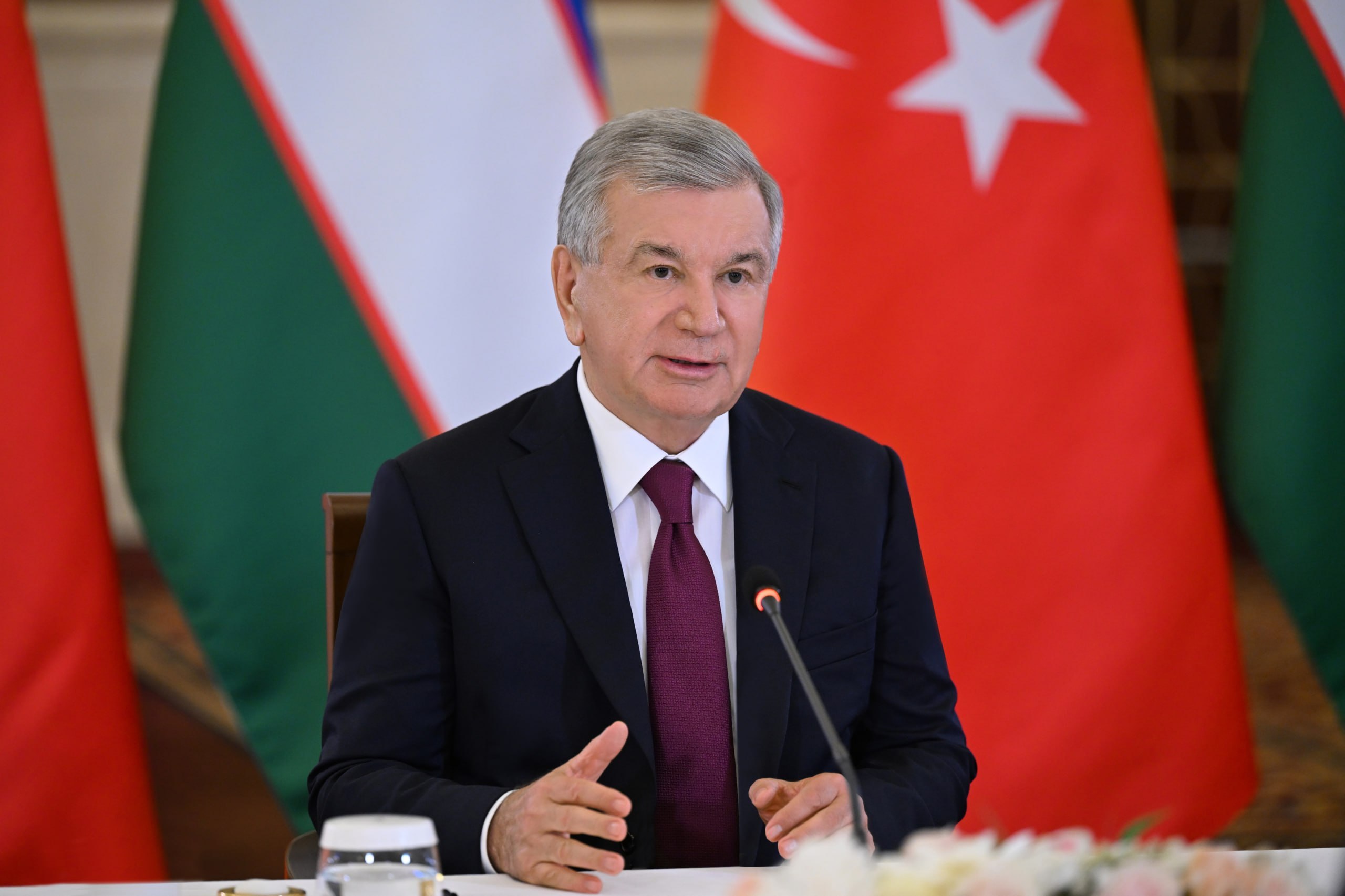 Президент Узбекистана принял руководителя турецкой компании «OYAK»