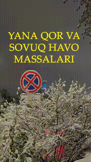 22–24-yanvar kunlari Oʻzbekistonga sovuq va nam havo kirib keladi — Oʻzgidromet