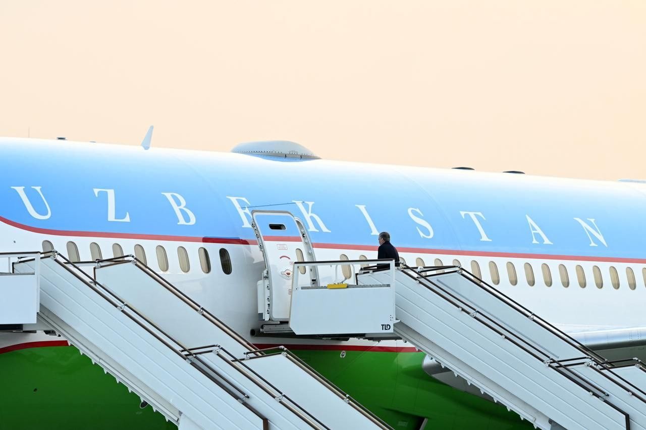 Oʻzbekiston Prezidenti AQShga joʻnab ketdi