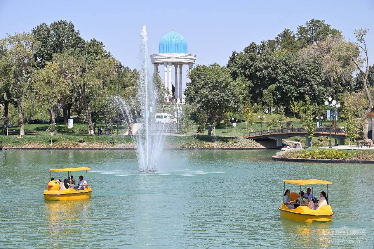Новый парк в Ташкенте