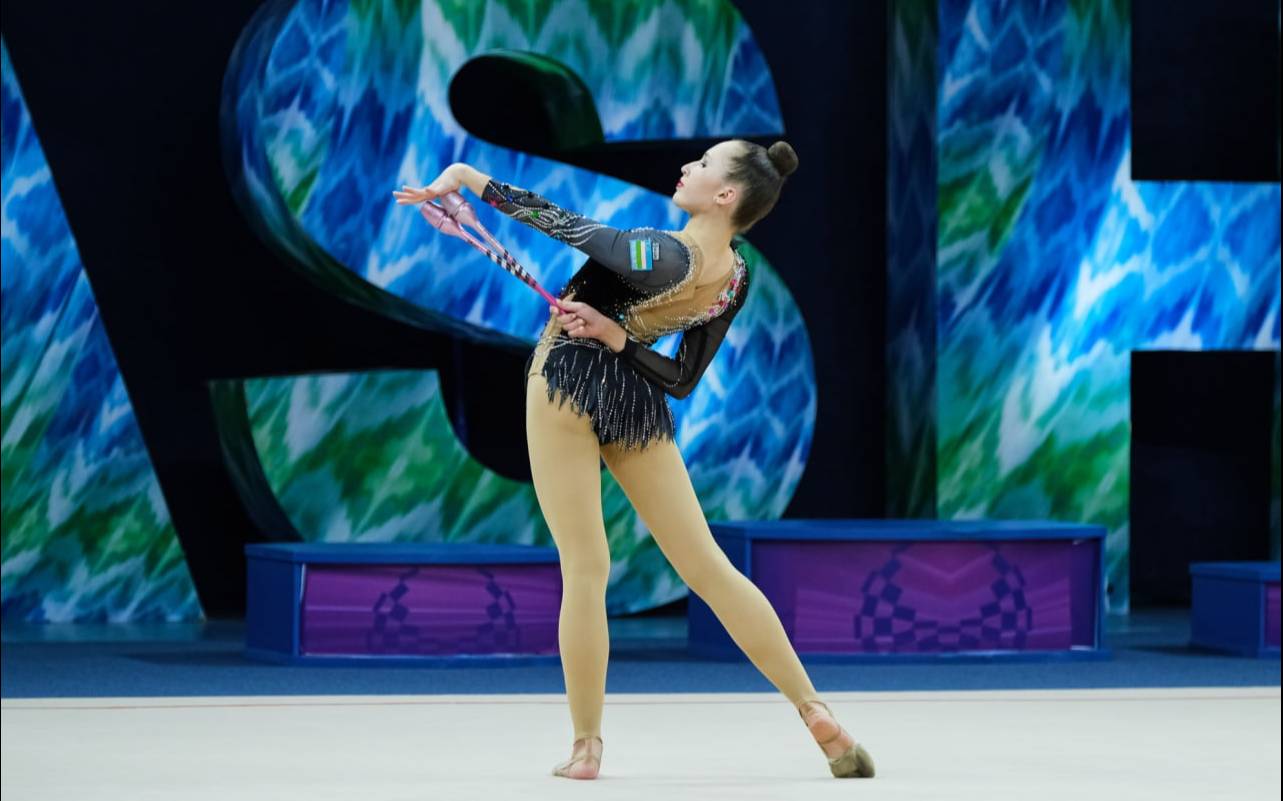 Успех узбекистанских гимнасток на Кубке мира: 1 золото и 1 серебро