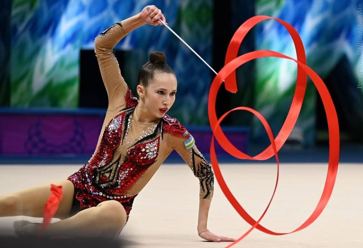 Узбекская гимнастка завоевала первую путевку на Олимпийские игры Париж-2024