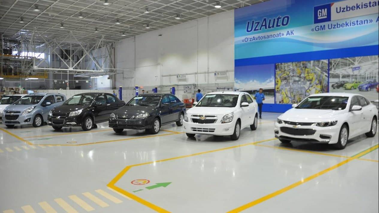 «UzAuto Motors» запускает производство автомобилей в Таджикистане